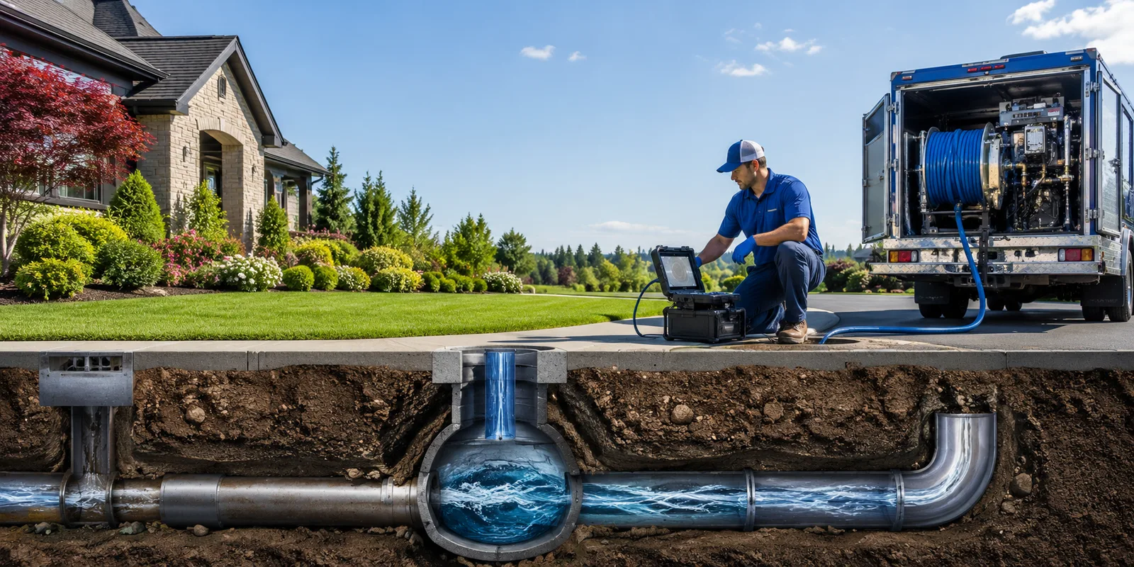 Drainage restoration information for Piqua, KS